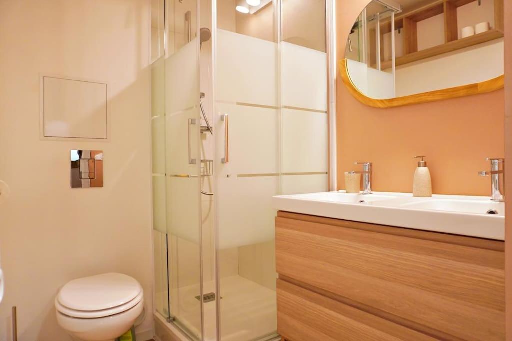 Ferienwohnung "Cocon Biellois" - Calme, Vue & Parking Bielle Exterior foto